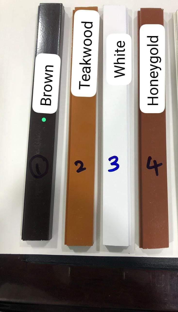 Frame colours and finishes