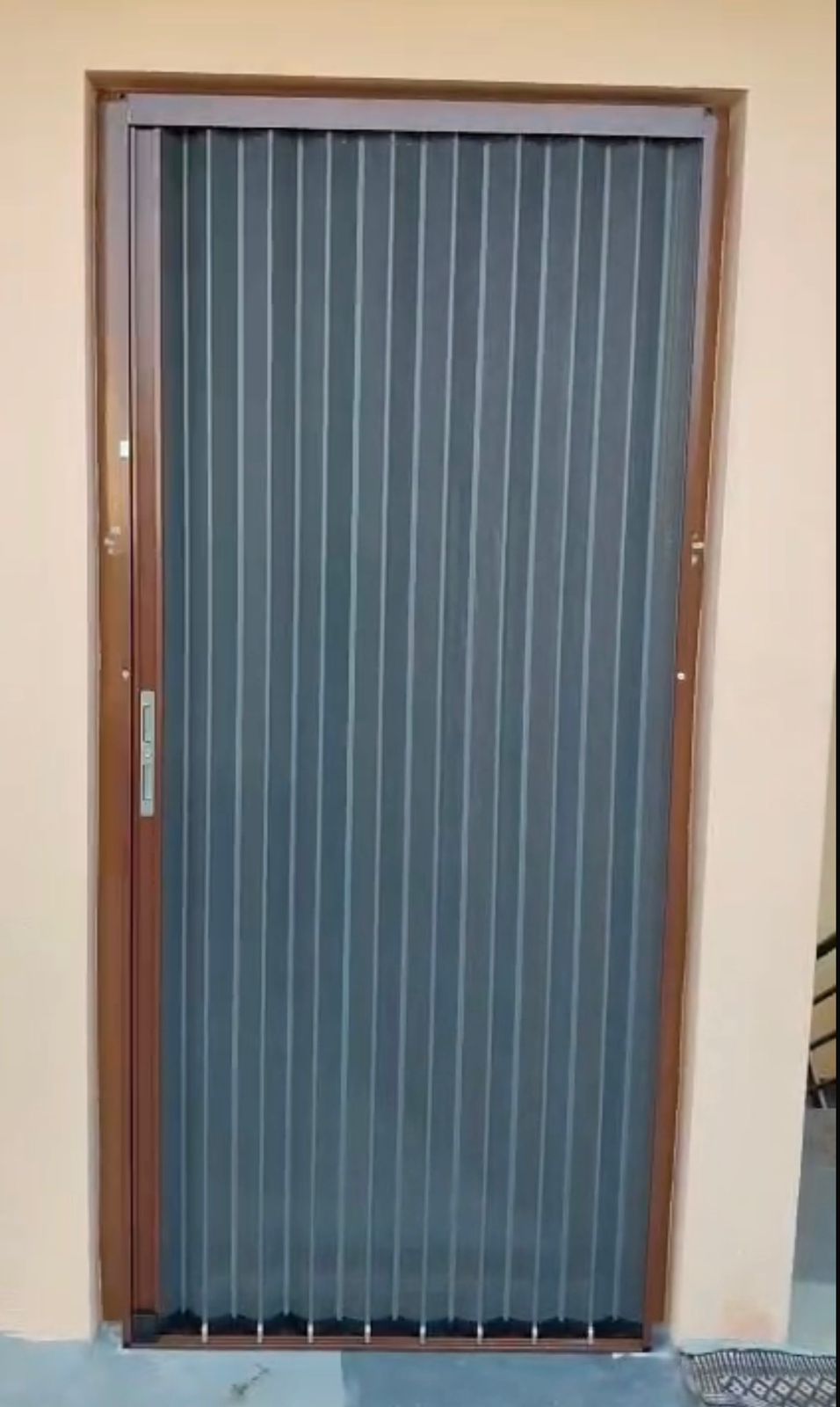 Metal doors